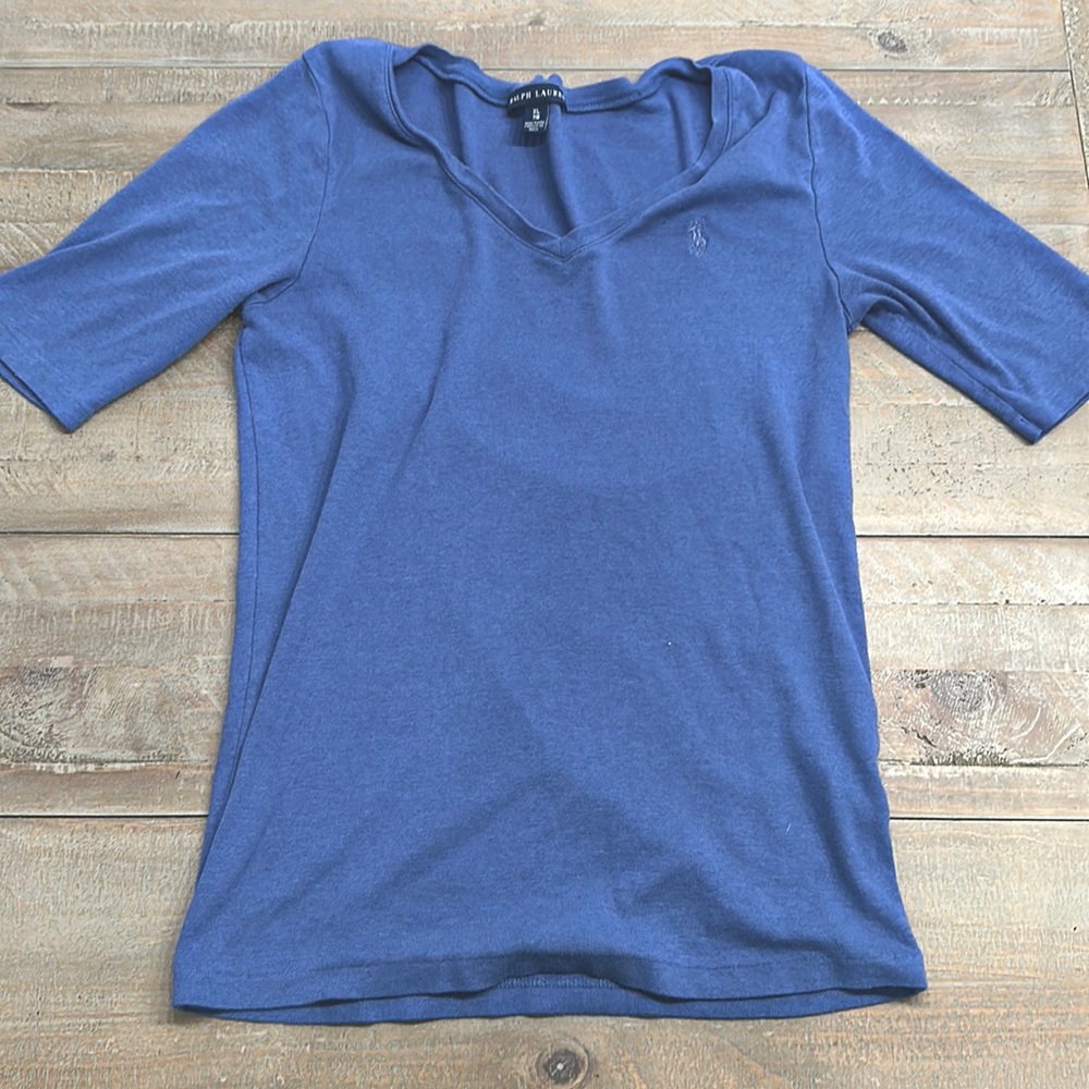 Ralph Lauren 3/4 sleeve shirt